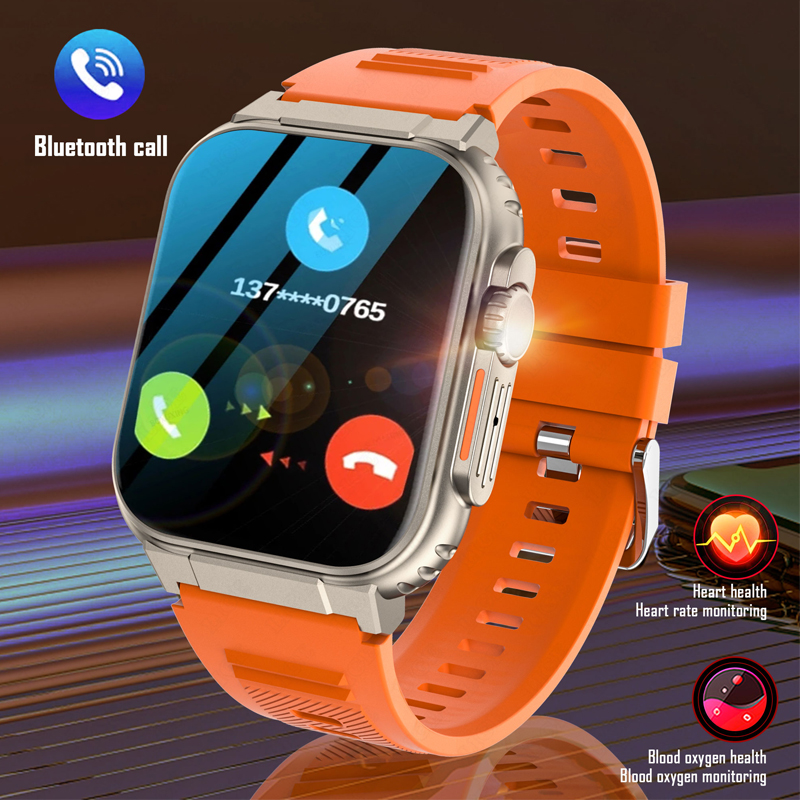 Smartwatch Latest Watches For Men - LIGE-Relógio Inteligente de Alta Capacidade para