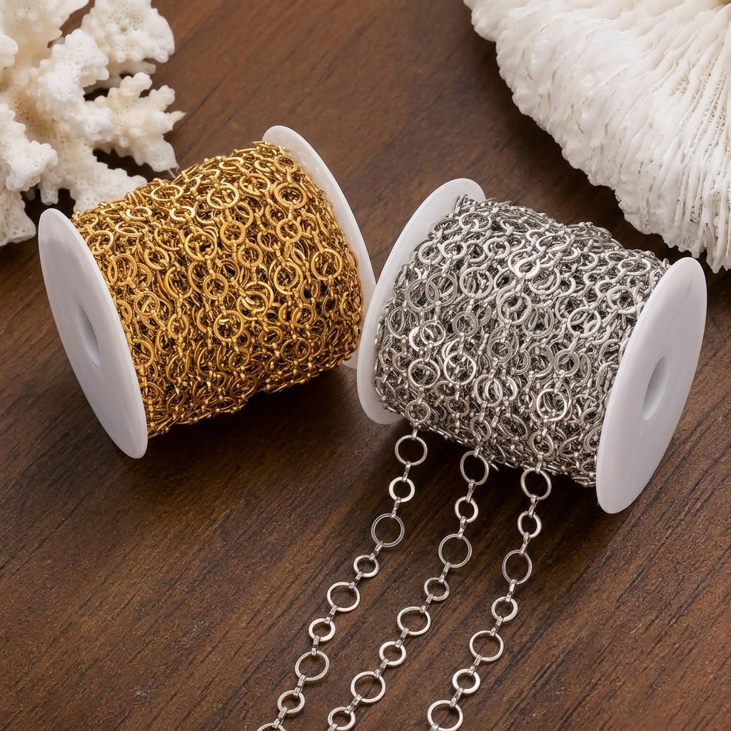 Bracelet Link Remover - Corrente de Aço Inoxidável Polido de