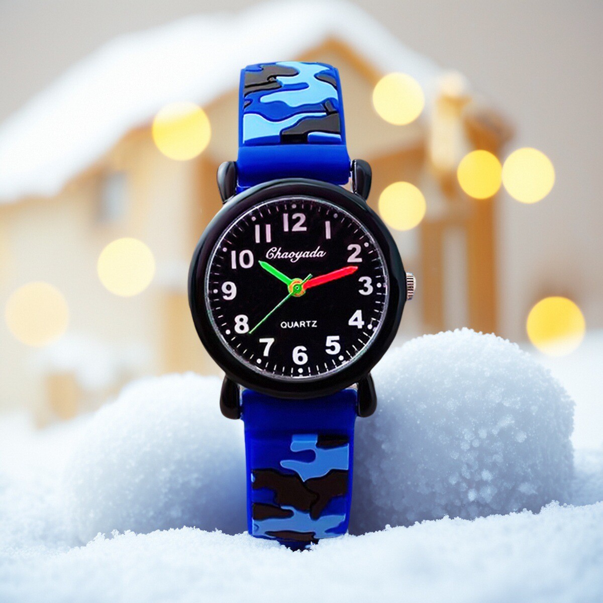 Smartwatch Watches Birthday Gift For Boys - Crianças meninos gilrs analógico relógios de