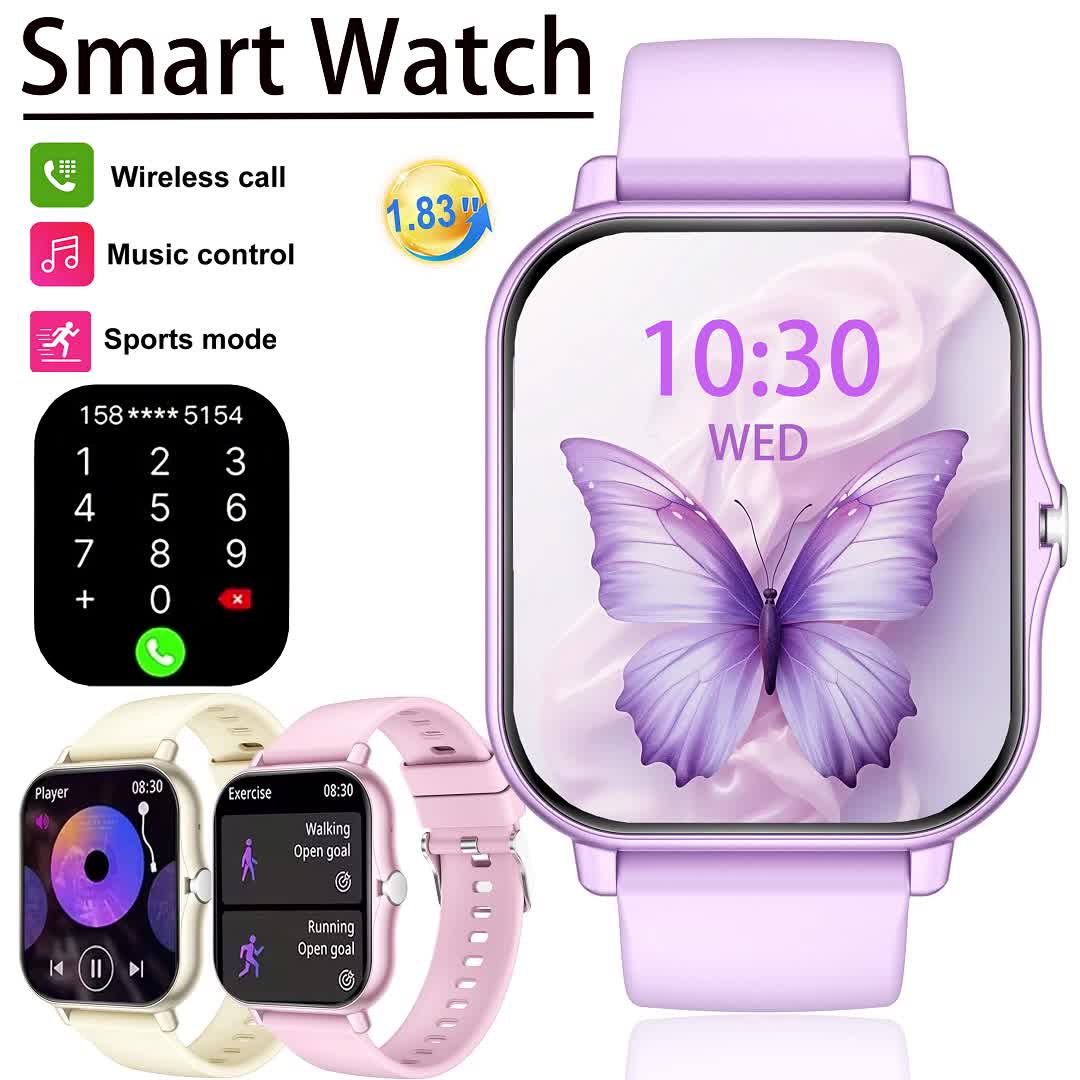 Smartwatch Latest Watches For Men - Relógio Inteligente Esportivo com Design Moderno