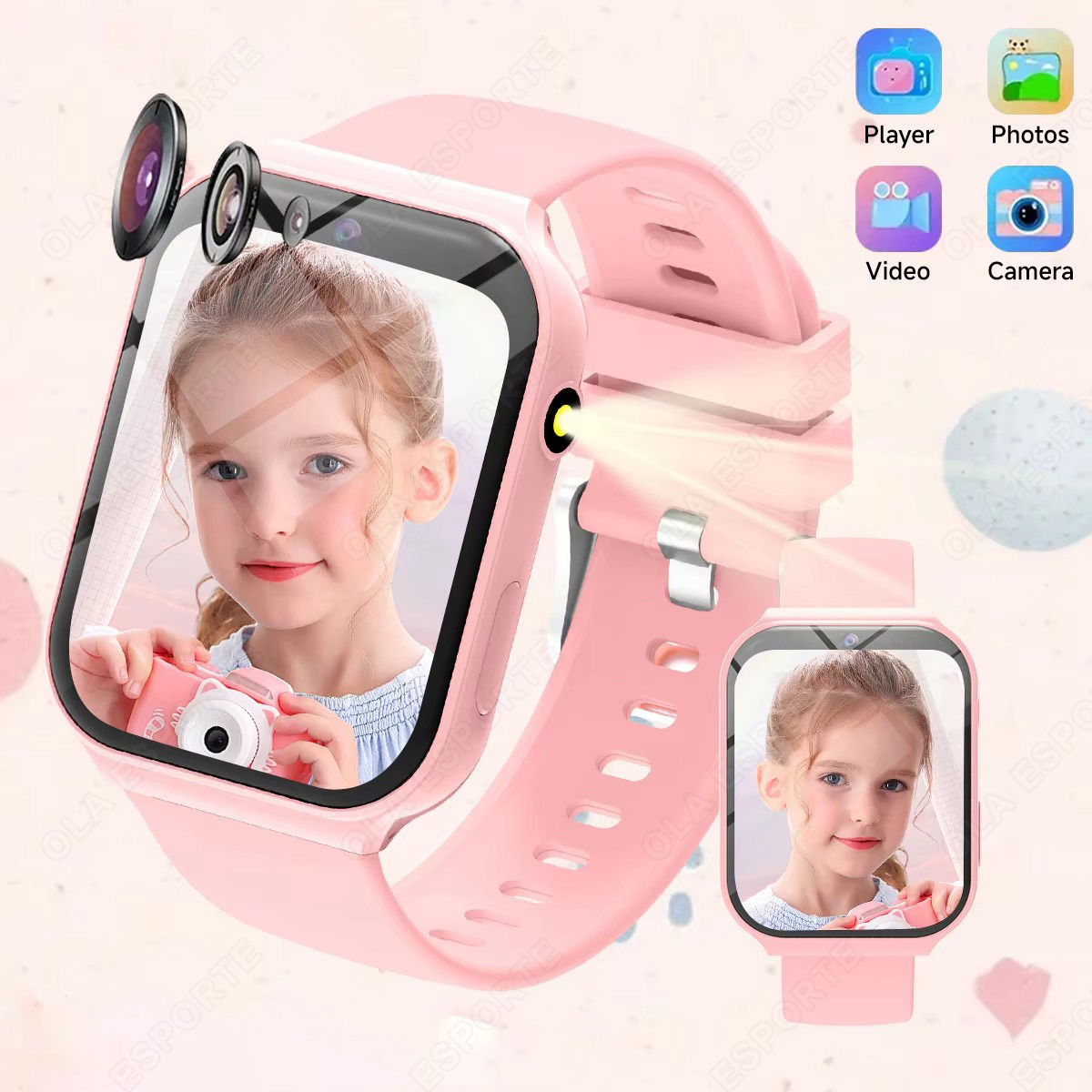 Smartwatch Watches Birthday Gift For Boys - Novo Smartwatch 2025 para Crianças com
