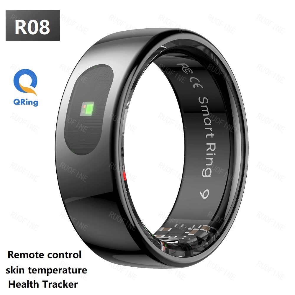 Smartwatch Sports Watches For Men - Anel R08 Qring para Mulheres e