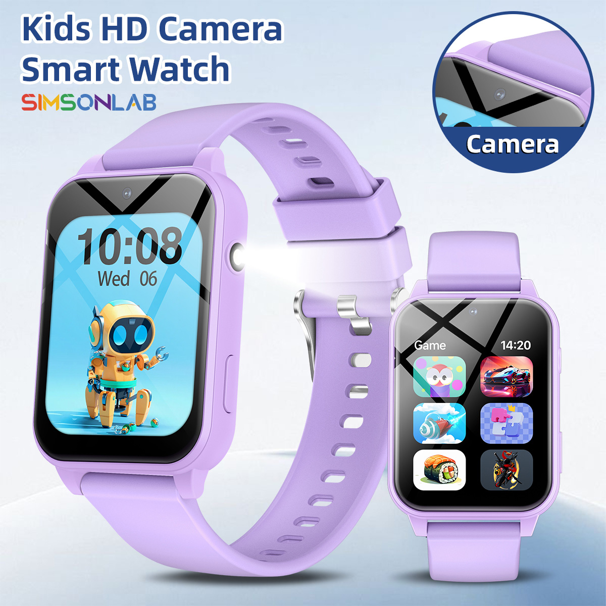 Smartwatch Watches For Kid Girl - Novo Relógio Inteligente Infantil 2026 Multifuncional