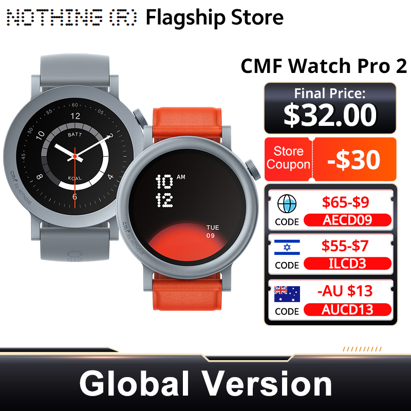 Smartwatch Nothing Watches - Relógio CMF by Nothing Versão Global