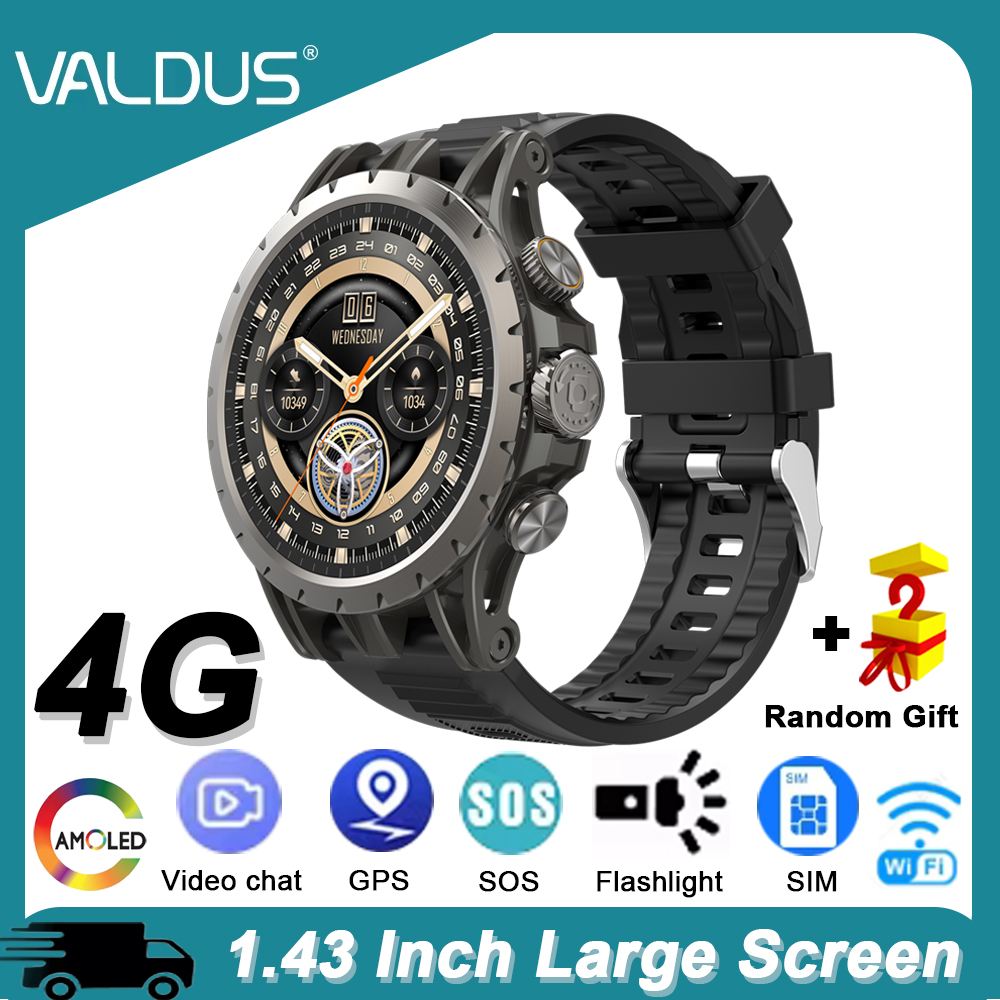 Watch Iwo - Valdus vg54 smartwatch amoled com cartão