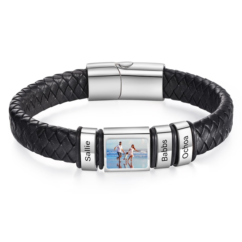 Smartwatch Sports Watches For Men - Pulseira de foto personalizada para homens,