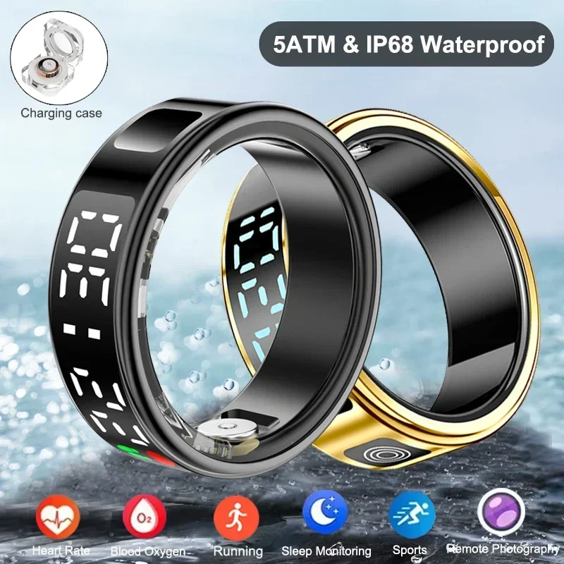Smartwatch Sports Watches For Men - Anel inteligente para homens mulheres multifuncional