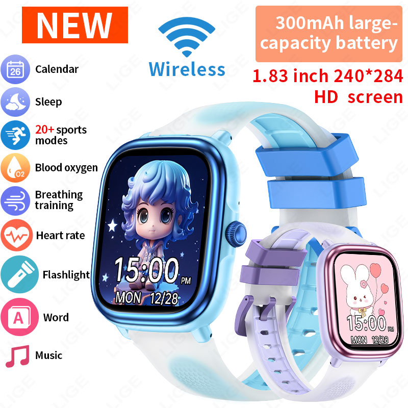 Smartwatch Watches Birthday Gift For Boys - Relógio Inteligente para Crianças, Smartwatch para