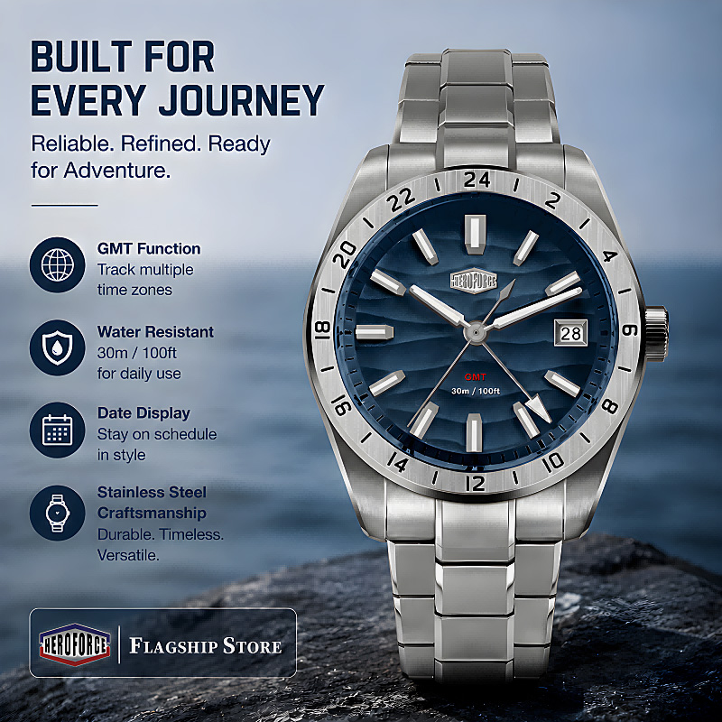Smartwatch Sports Watches For Men - Relógio de Quartzo Luminoso à Prova