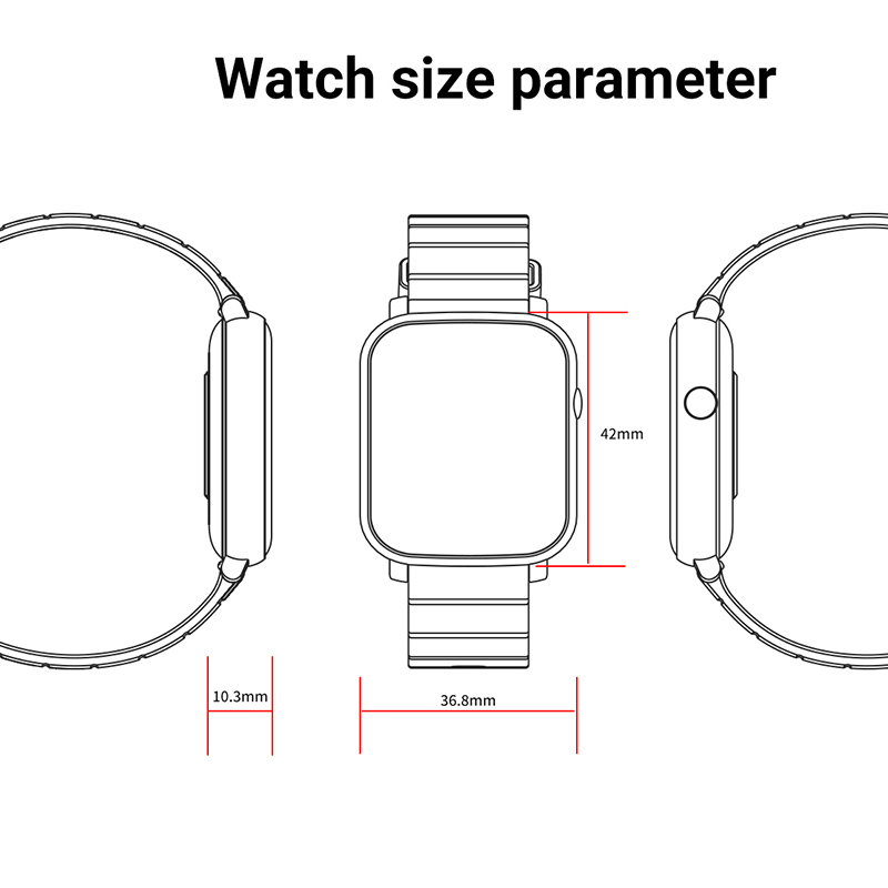 Ip68 relógio inteligente pulse - Smartwatch Iphone Watches For Women avaliação e preço
