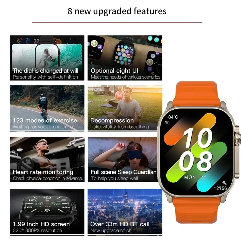 Novo Smartwatch Masculino 49mm - Watch Iwo avaliação e preço
