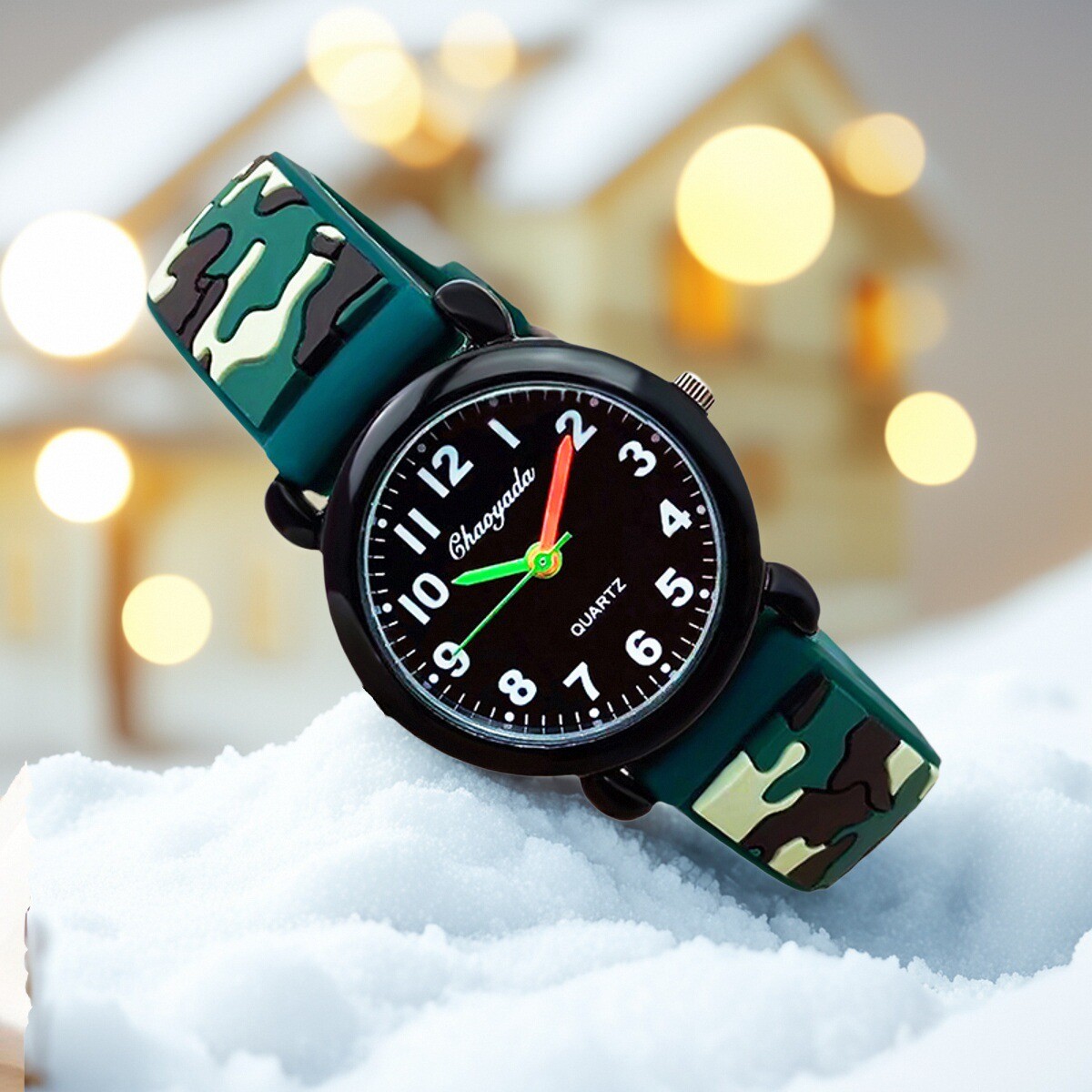 Crianças meninos gilrs analógi - Smartwatch Watches Birthday Gift For Boys avaliação e preço