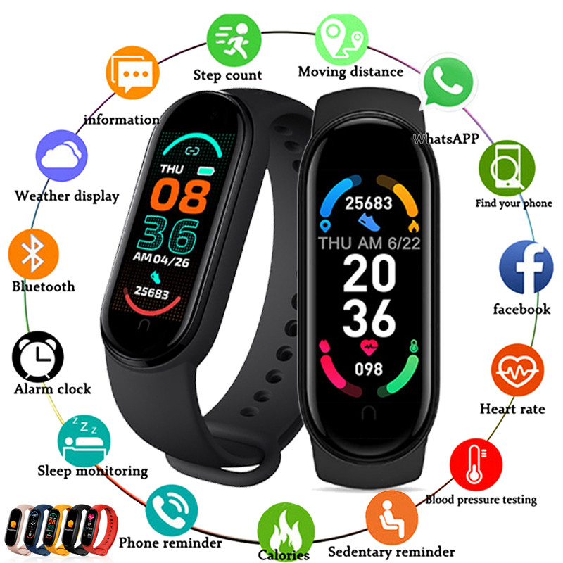 Relógio Inteligente M6 para Ho - Smartwatch Iphone Watches For Women avaliação e preço
