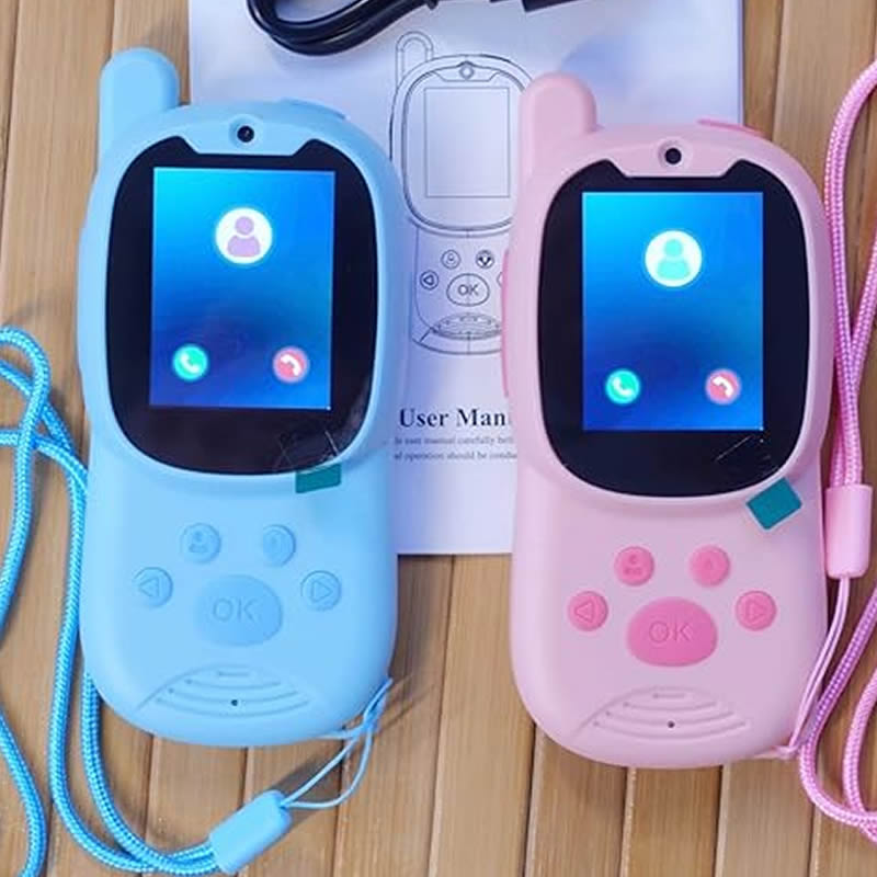 Walkie Talkies Fofos 2 em 1 Re - Smartwatch Watches For Kid Girl avaliação e preço