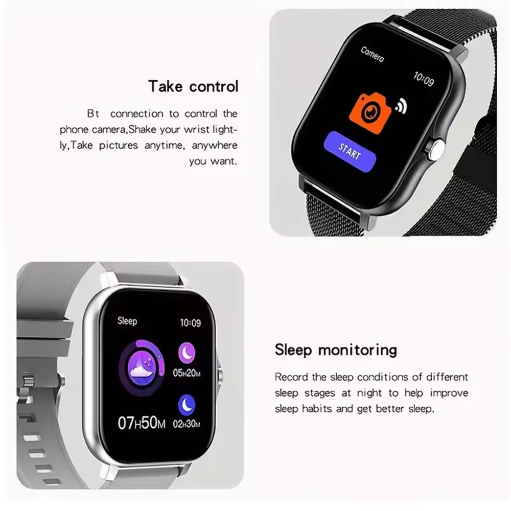 Novo relógio inteligente andro - Watch Display Pillow avaliação e preço