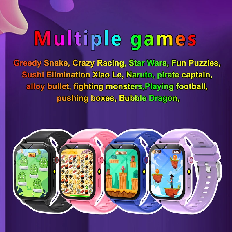 Crianças jogo relógio intelige - Smartwatch Watches For Kid Girl avaliação e preço