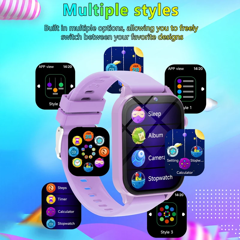 Crianças jogo relógio intelige - Smartwatch Watches For Kid Girl avaliação e preço
