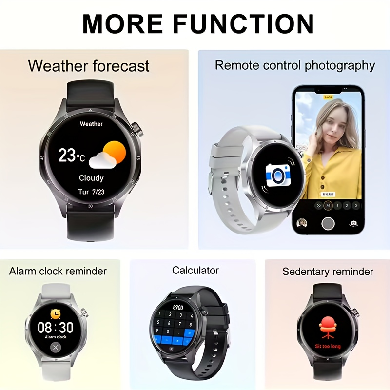Relógio Inteligente Mais Recen - Smartwatch Latest Watches For Men avaliação e preço
