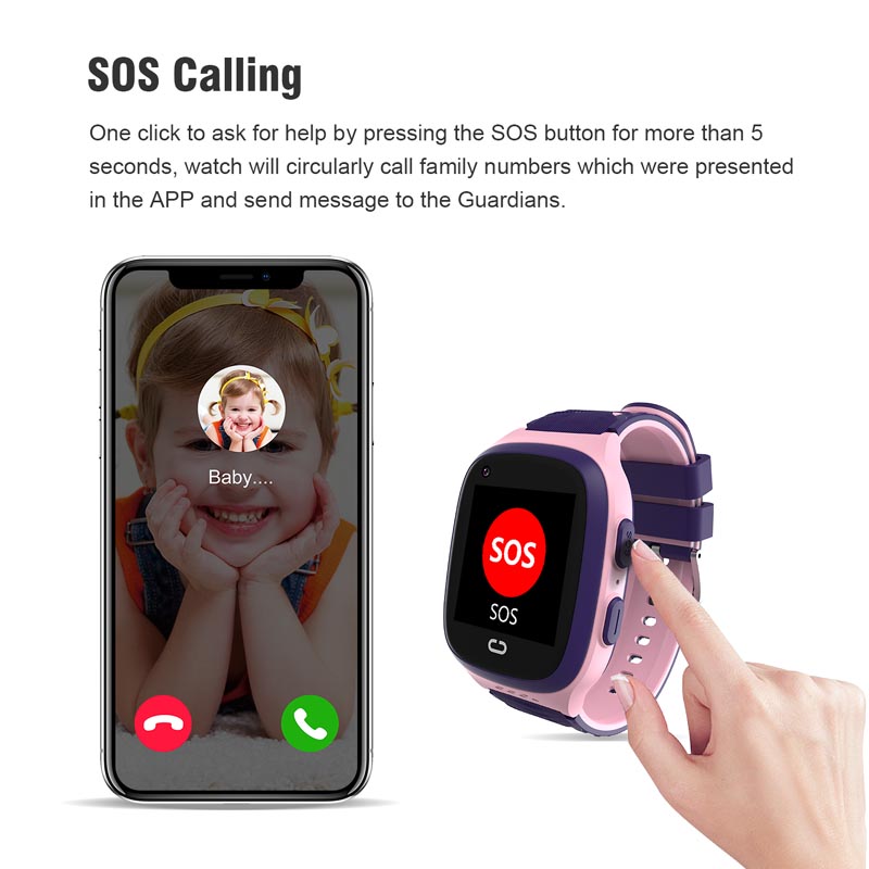 Relógio de telefone android 4g - Smartwatch Watches For Kid Girl avaliação e preço