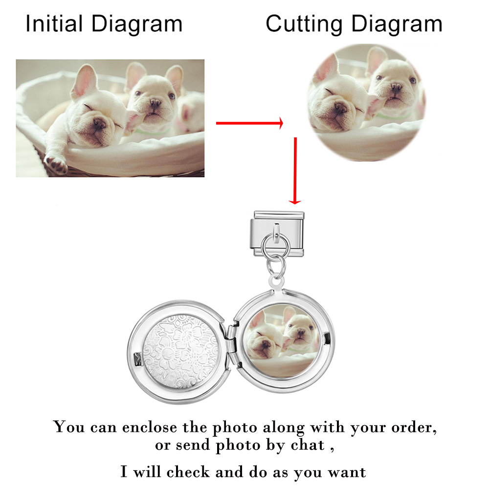 Pingente de Coração Personaliz - Bracelet Link Remover avaliação e preço