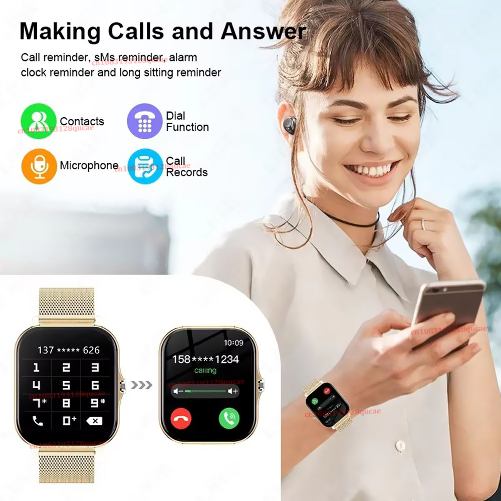 Relógio Inteligente com Design - Smartwatch Latest Watches For Men avaliação e preço