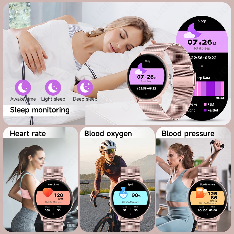 Relógios de Fitness LIGE 2026  - Smartwatch Latest Watches For Men avaliação e preço