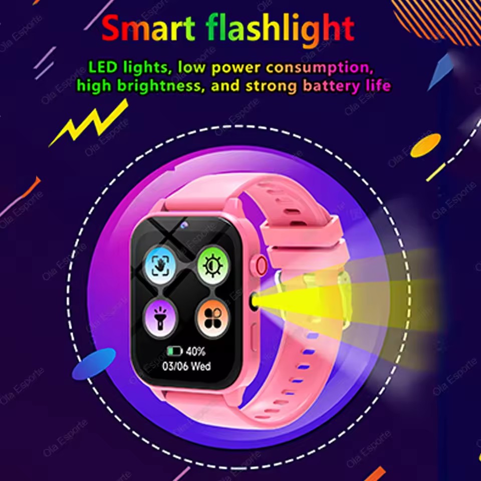 100 + jogo smartwatch criança  - Smartwatch Watches For Kid Girl avaliação e preço