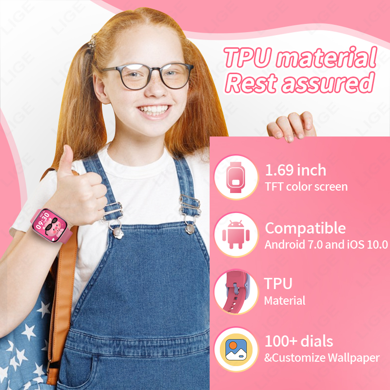 Novo relógio inteligente crian - Smartwatch Watches Birthday Gift For Boys avaliação e preço