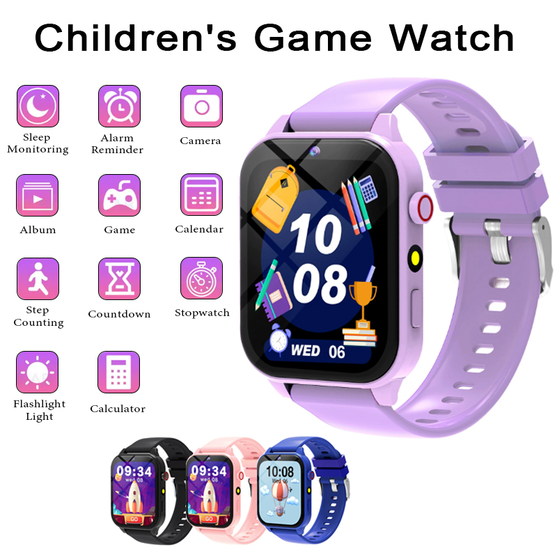 Smartwatch jogos infantis reló - Smartwatch Watches For Kid Girl avaliação e preço