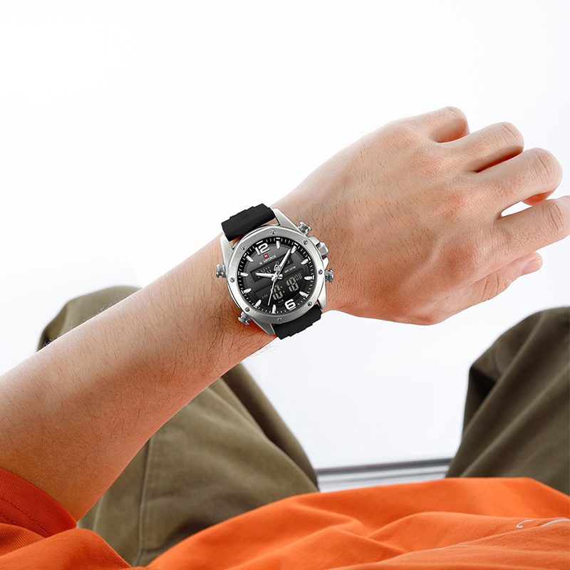 Relógio Masculino NAVIFORCE Qu - Watch Display Pillow avaliação e preço