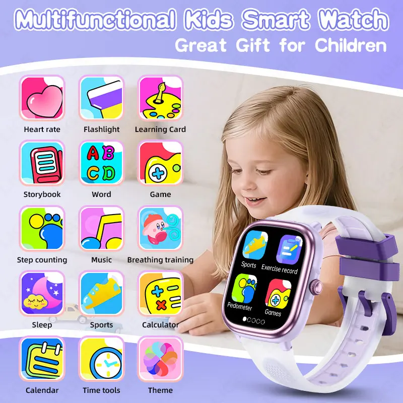 LIGE Relógio Inteligente para  - Smartwatch Watches Birthday Gift For Boys avaliação e preço
