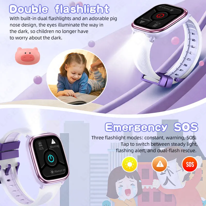 LIGE Relógio Inteligente para  - Smartwatch Watches Birthday Gift For Boys avaliação e preço