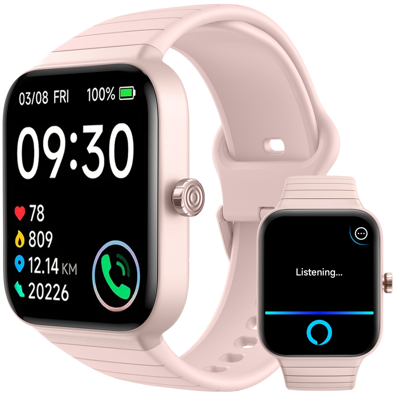 Relógio Inteligente Ultra, Dis - Smartwatch Iphone Watches For Women avaliação e preço